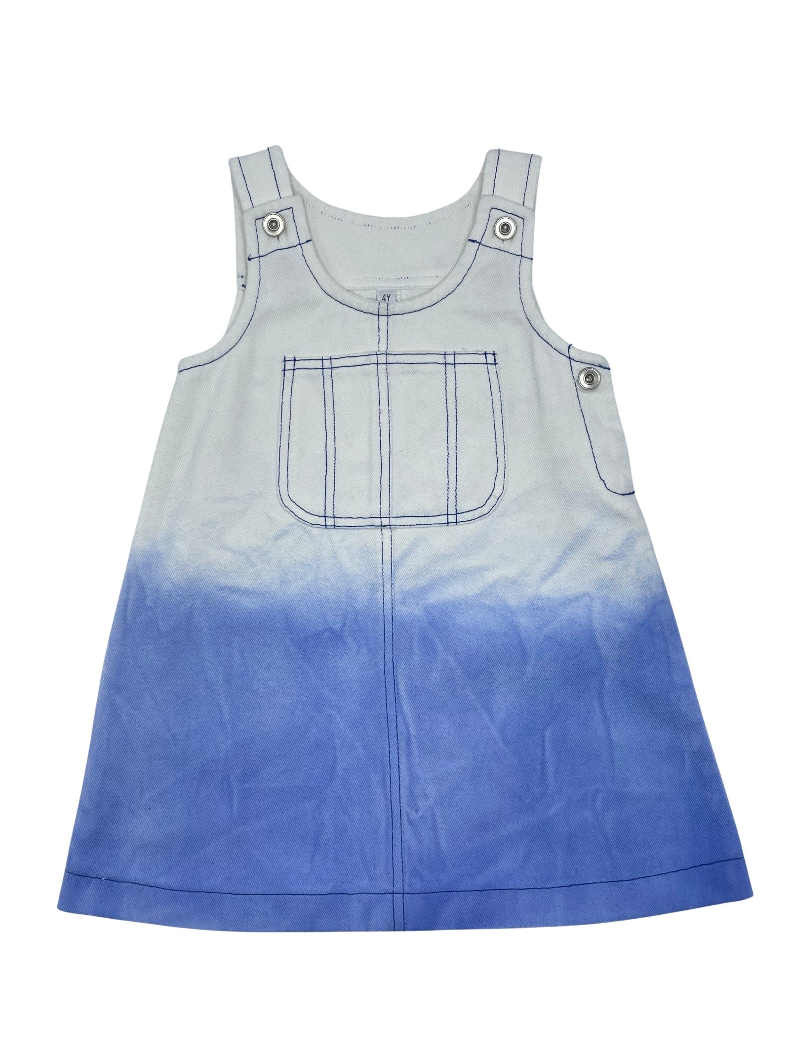 dress ombre color stitch jumper