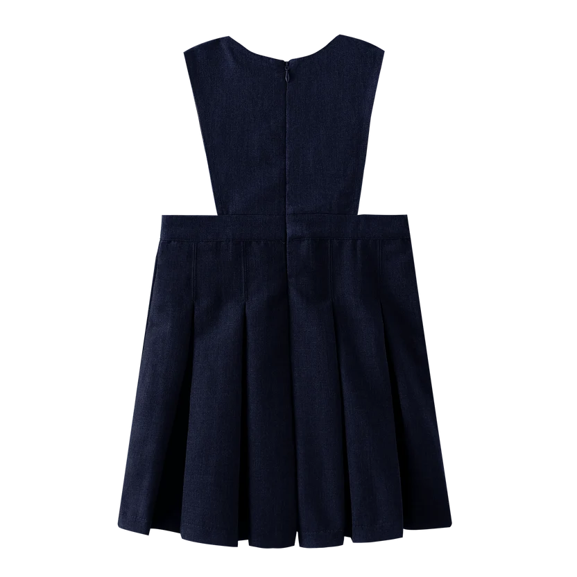 dress v neck jumper - navy