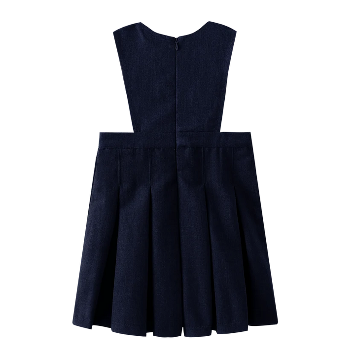 dress v neck jumper - navy