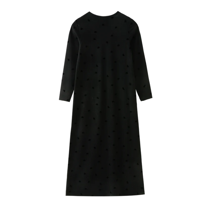 nightgown heart - black