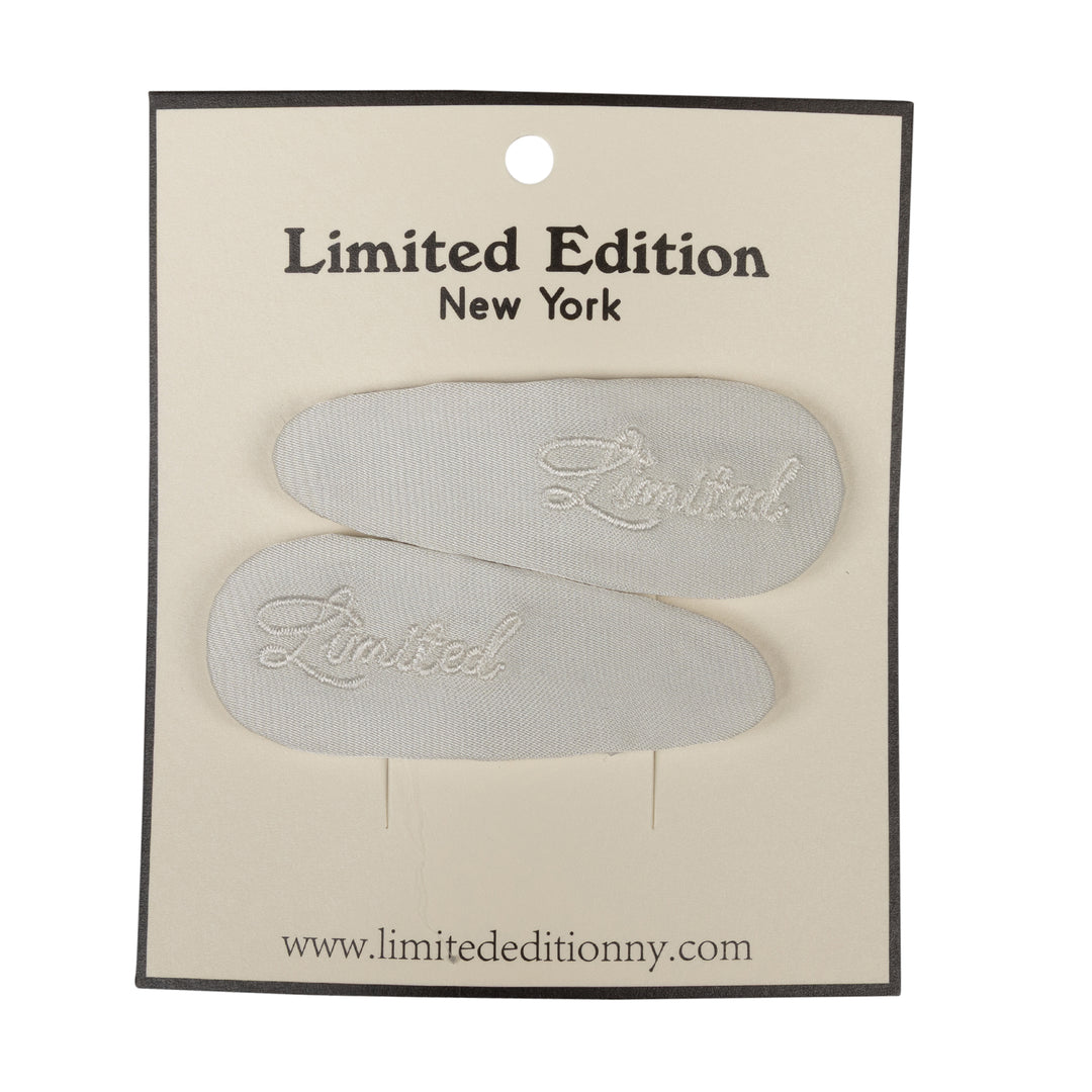 clip monochromatic satin snap 2 pk - cream-97
