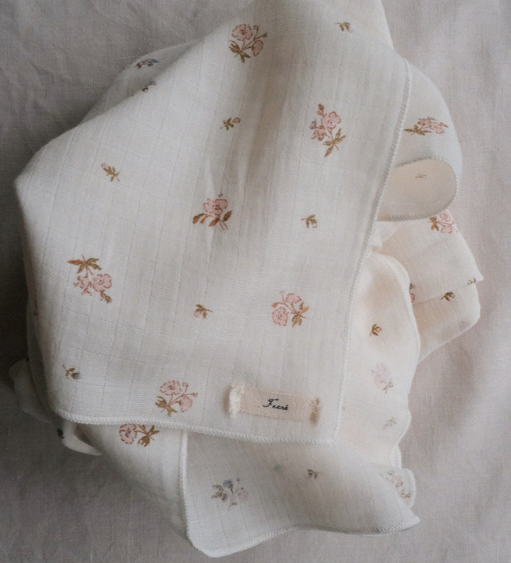 swaddle printed - poppy