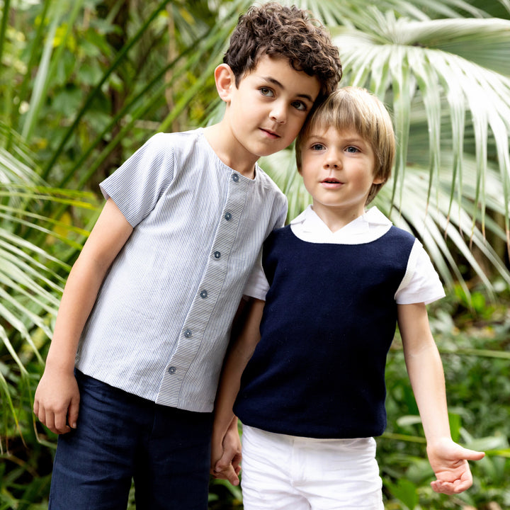 vest - navy