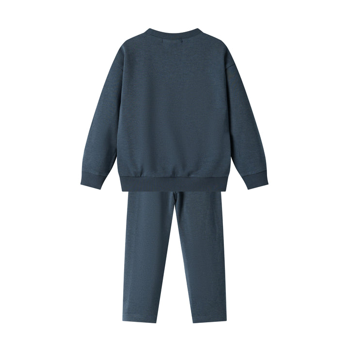 cozy slipper pajama - indigo