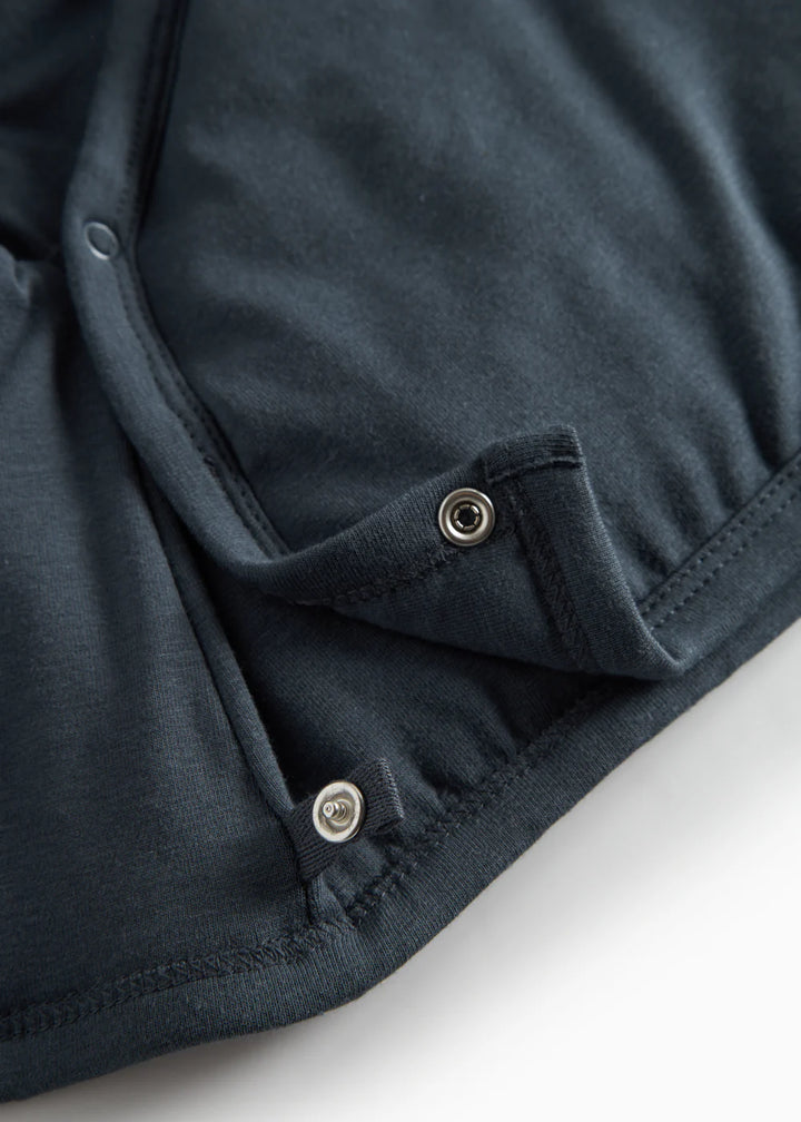 jacket wrap with hood - blue