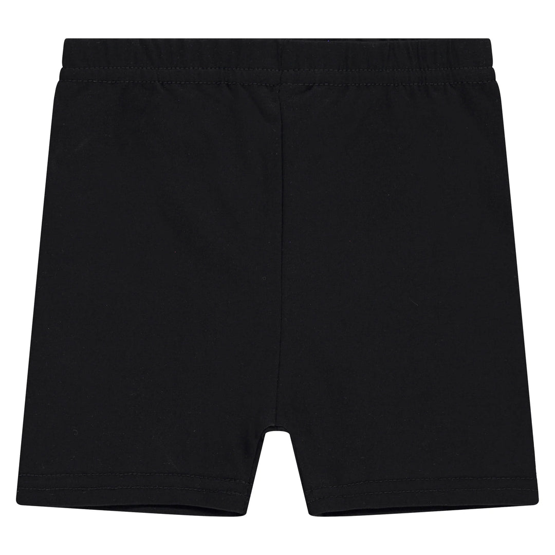 leggings cotton short - black