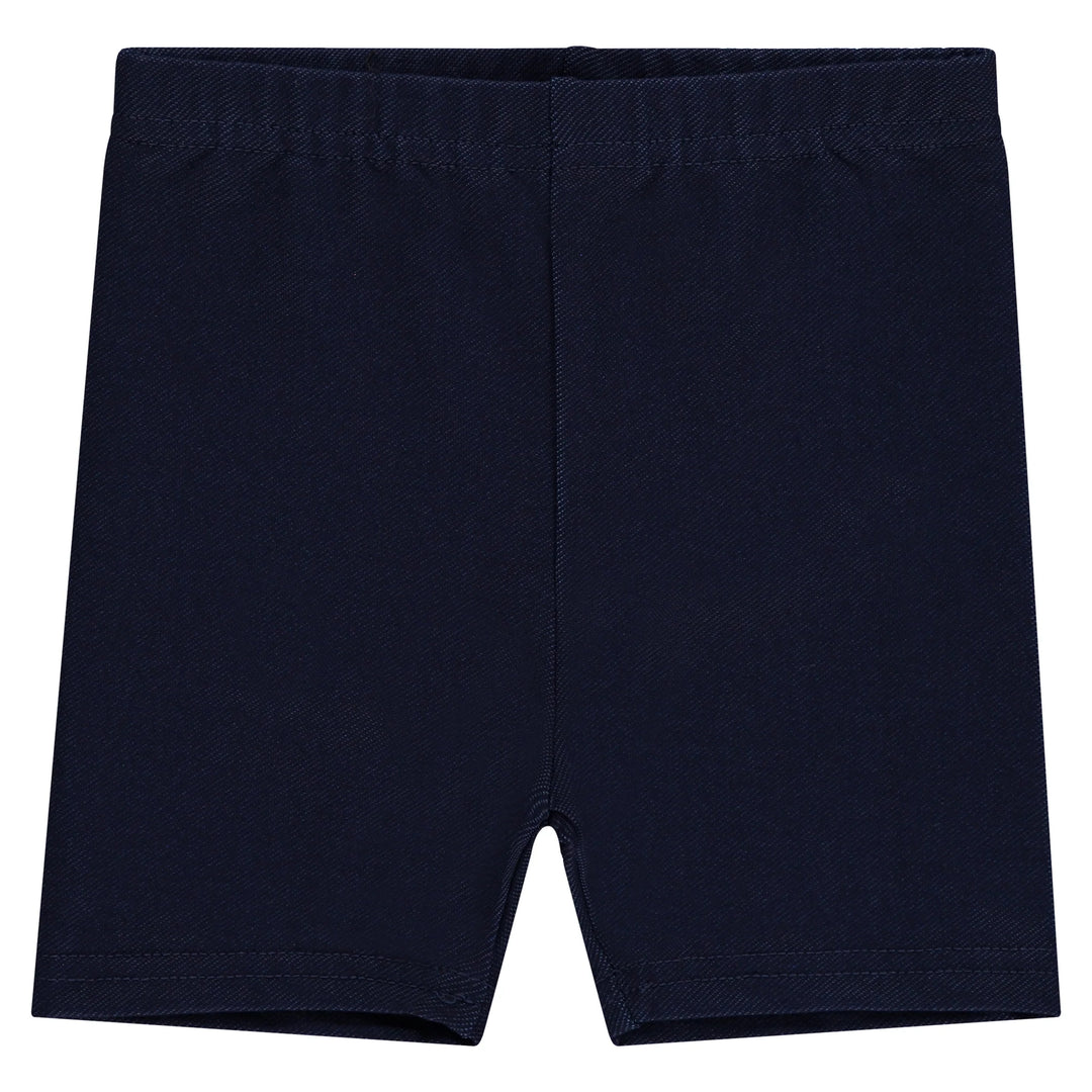 leggings denim short - navy