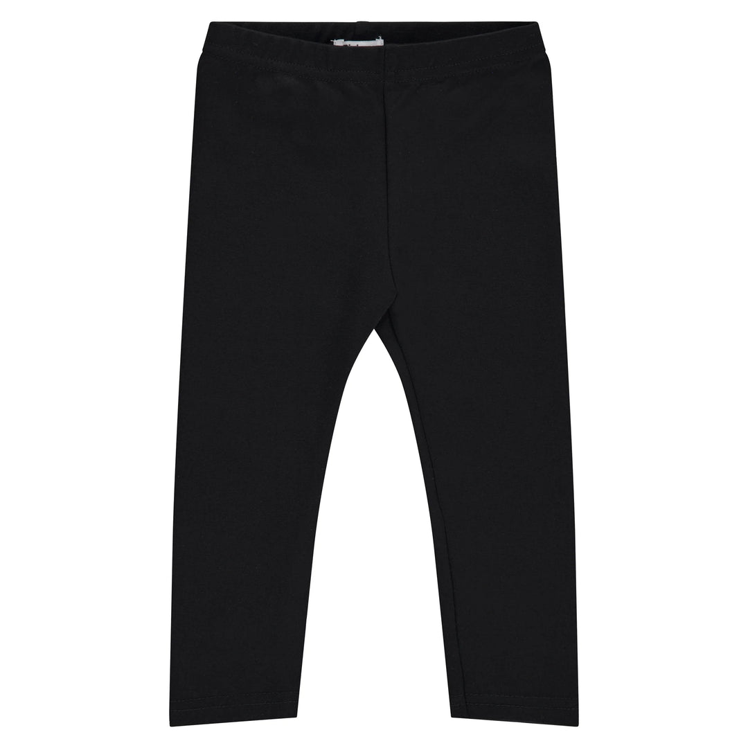 leggings ponti long - black