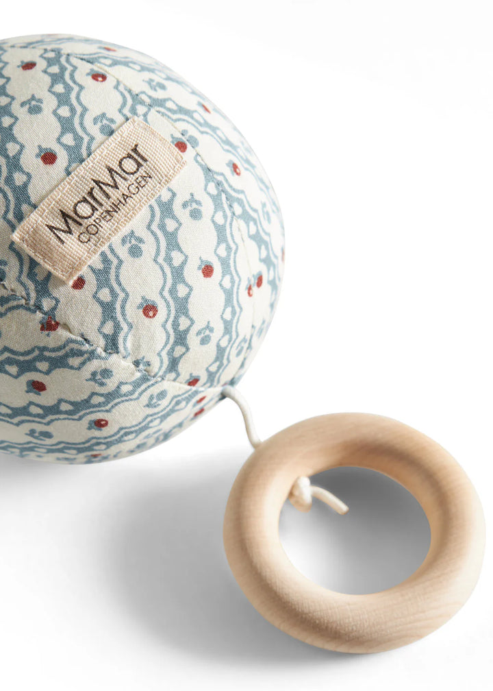 toy floral stripe music mobile - floral stripe