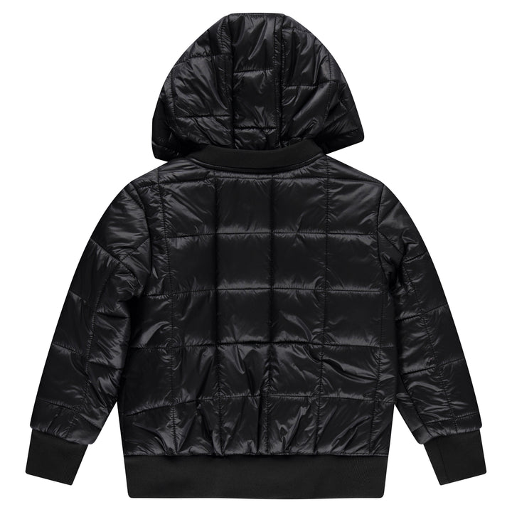 jacket square quilt puffer - black