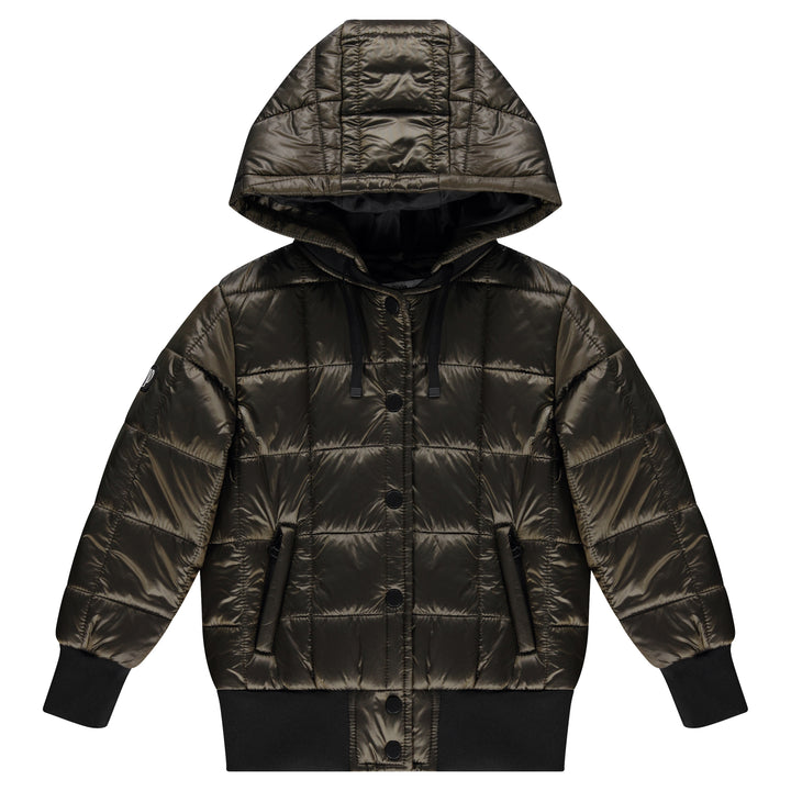 jacket square quilt puffer - olive