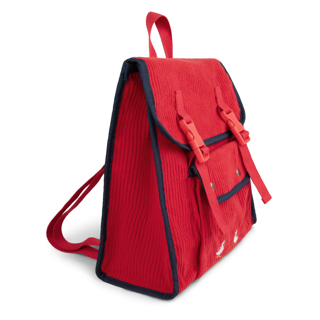 backpack corduroy - red