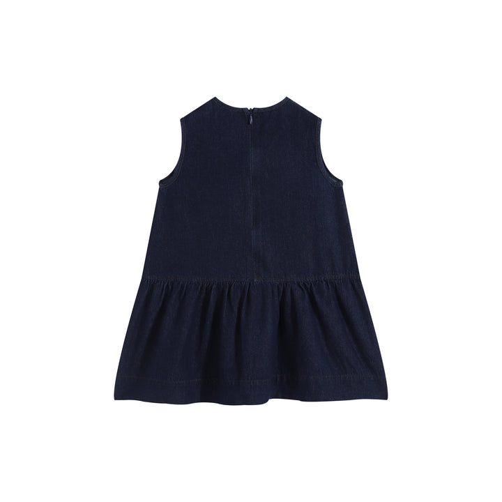 dress jumper snap front - denim