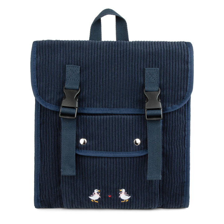 backpack corduroy - navy