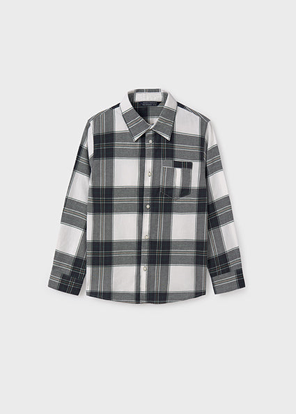 shirt l/s plaid - storm-061