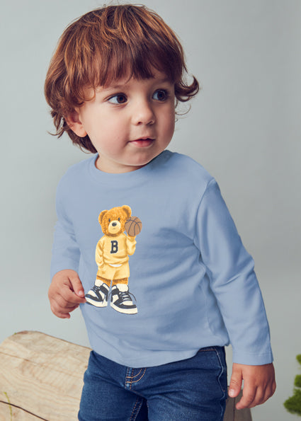 tee l/s bear - iceberg-083