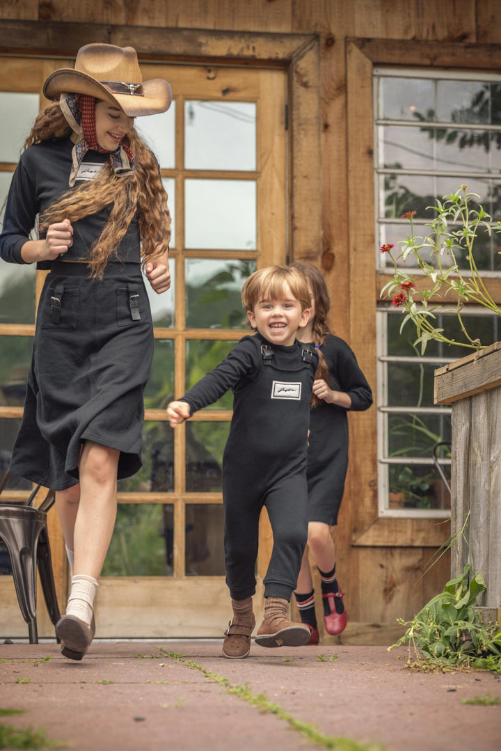 skirt pocket - black