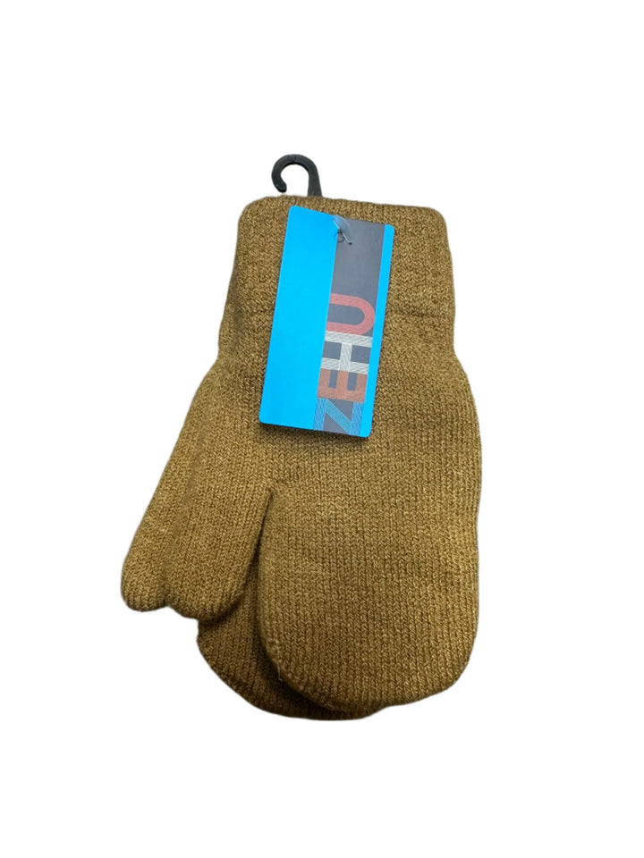 mitten double layer - camel