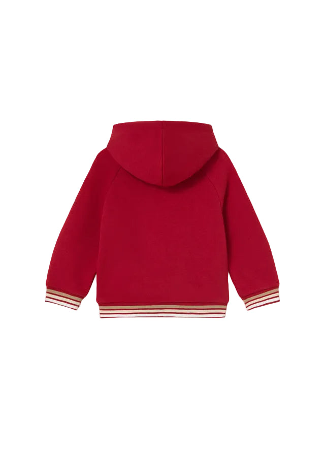 top l/s graphic racecar hooded sweatshirt - red-012