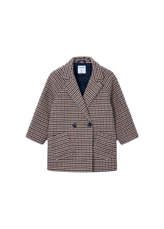 coat double breasted houndstooth - cinammon-025