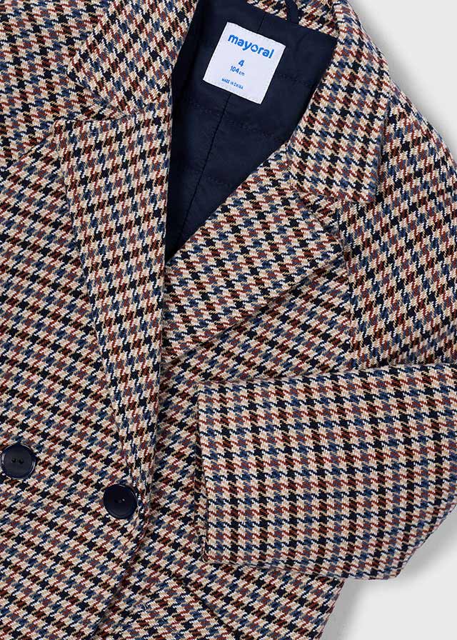 coat double breasted houndstooth - cinammon-025