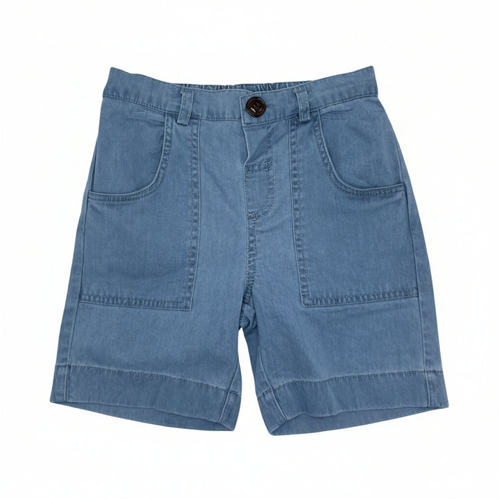 shorts solid bermuda - light blue