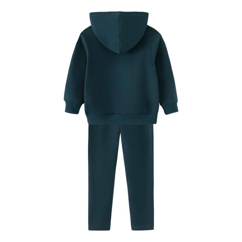 set outfit graphic tracksuit - teal