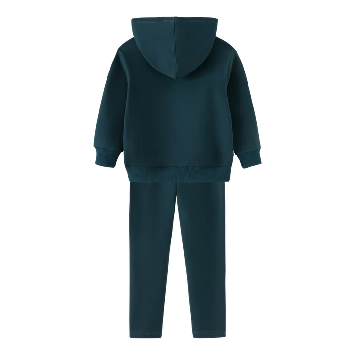 set outfit graphic tracksuit - teal