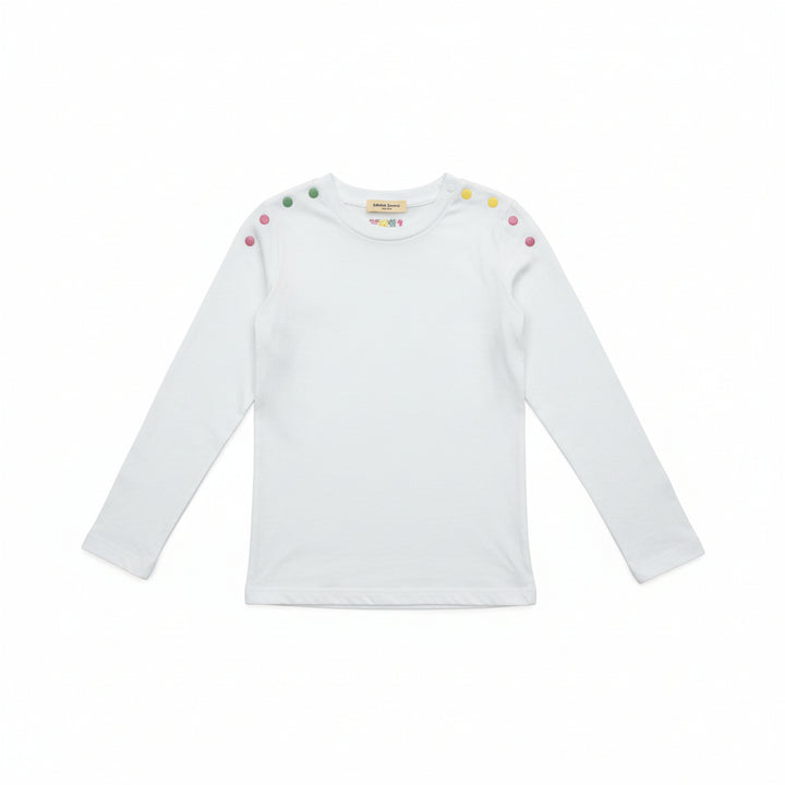 tee l/s denim snap - light blue-86