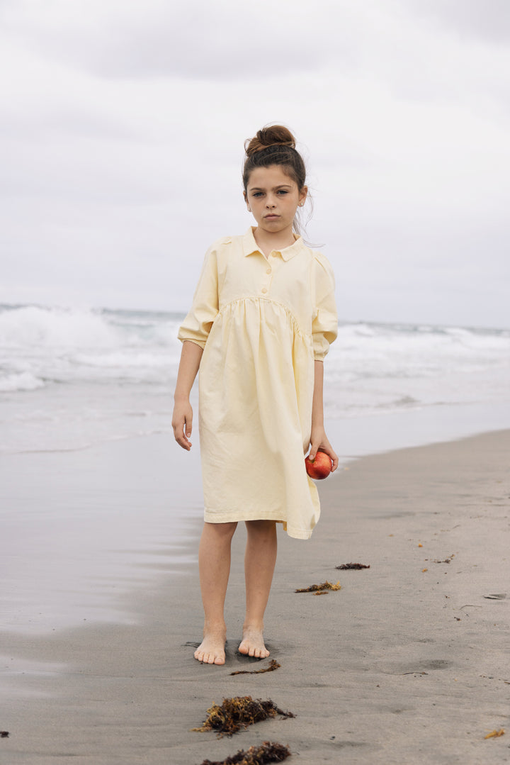dress denim shirt style - yellow denim