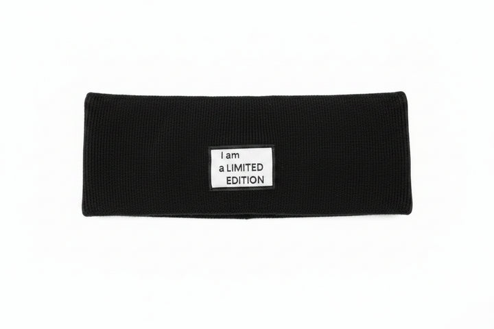 headwrap canvas logo patch band - black-9