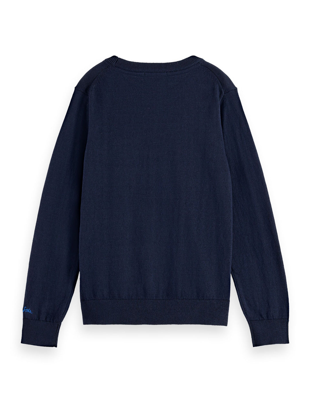 top l/s mini logo sweater - navy-401
