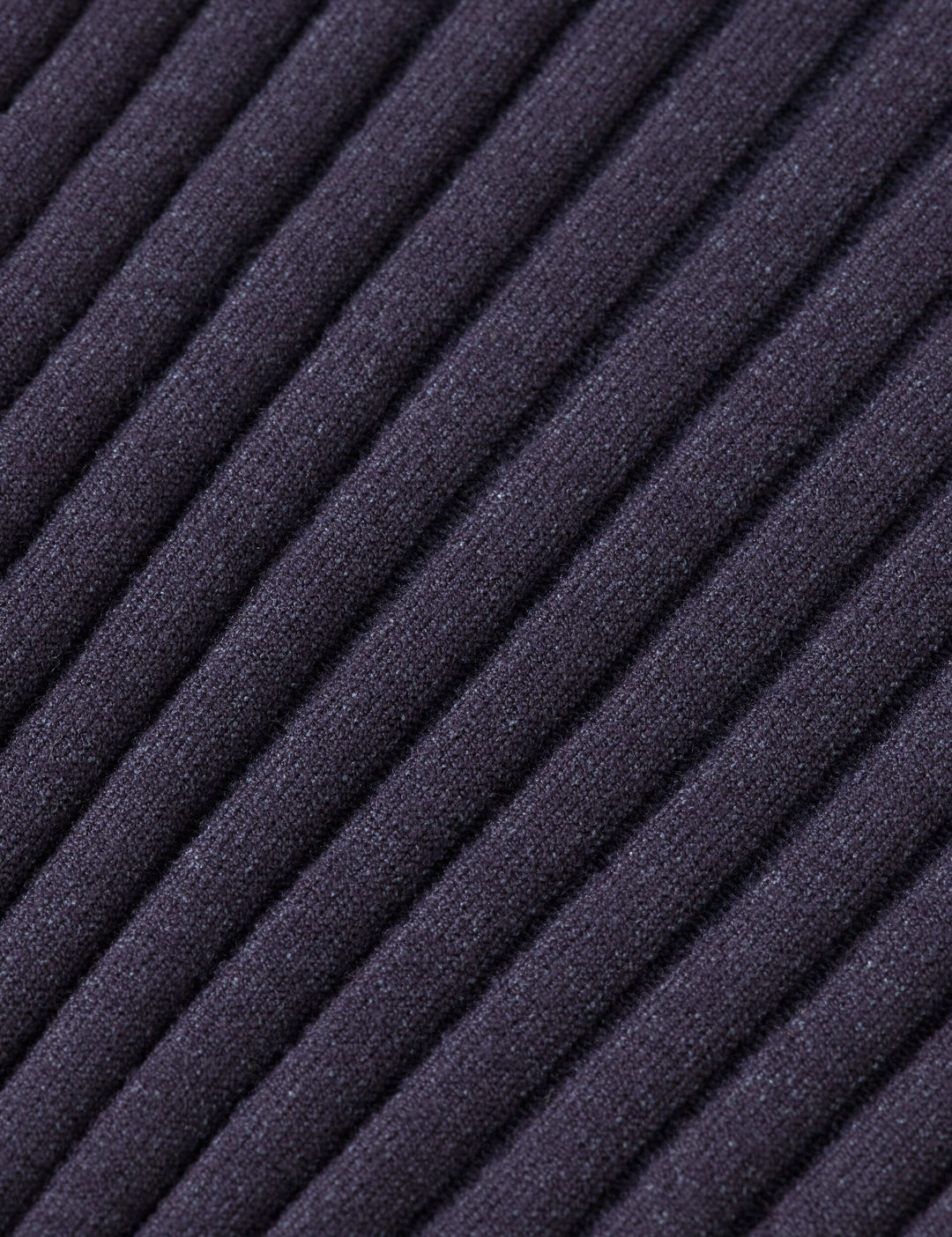 top l/s ribbed turtleneck - sky cptn melange-401