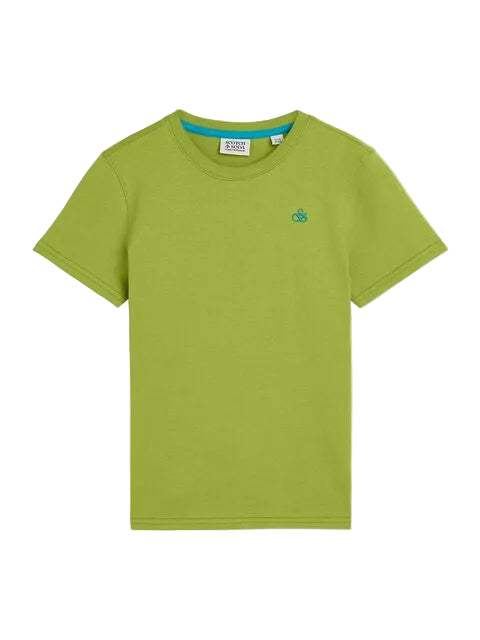 tee s/s mini logo - spinach green-300