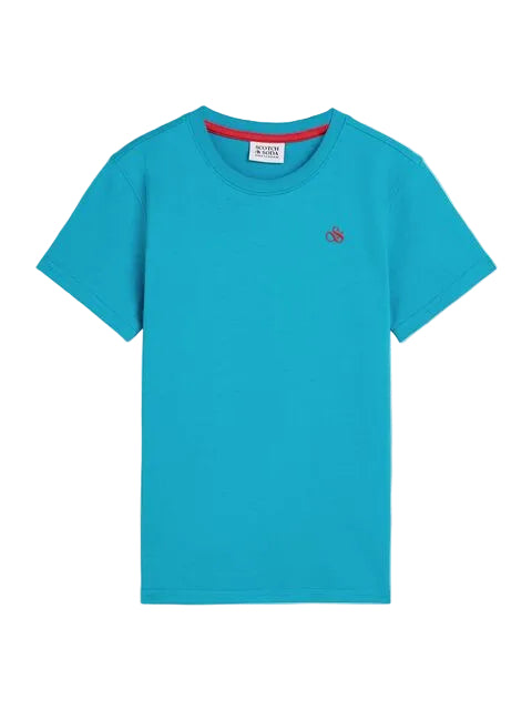 tee s/s mini logo - tahitian teal-410
