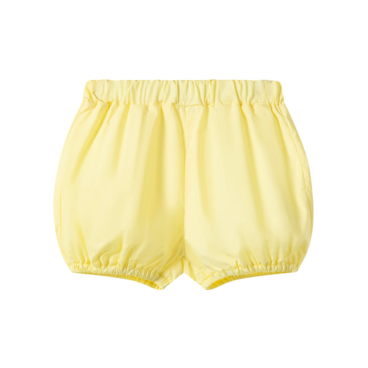 set outfit best friends tee and bloomers - white/yellow