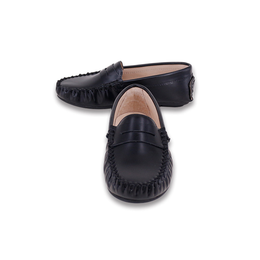 shoes classic penny loafer - black