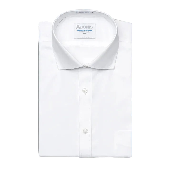 shirt l/s 100% cotton non iron reg cuff regular - design