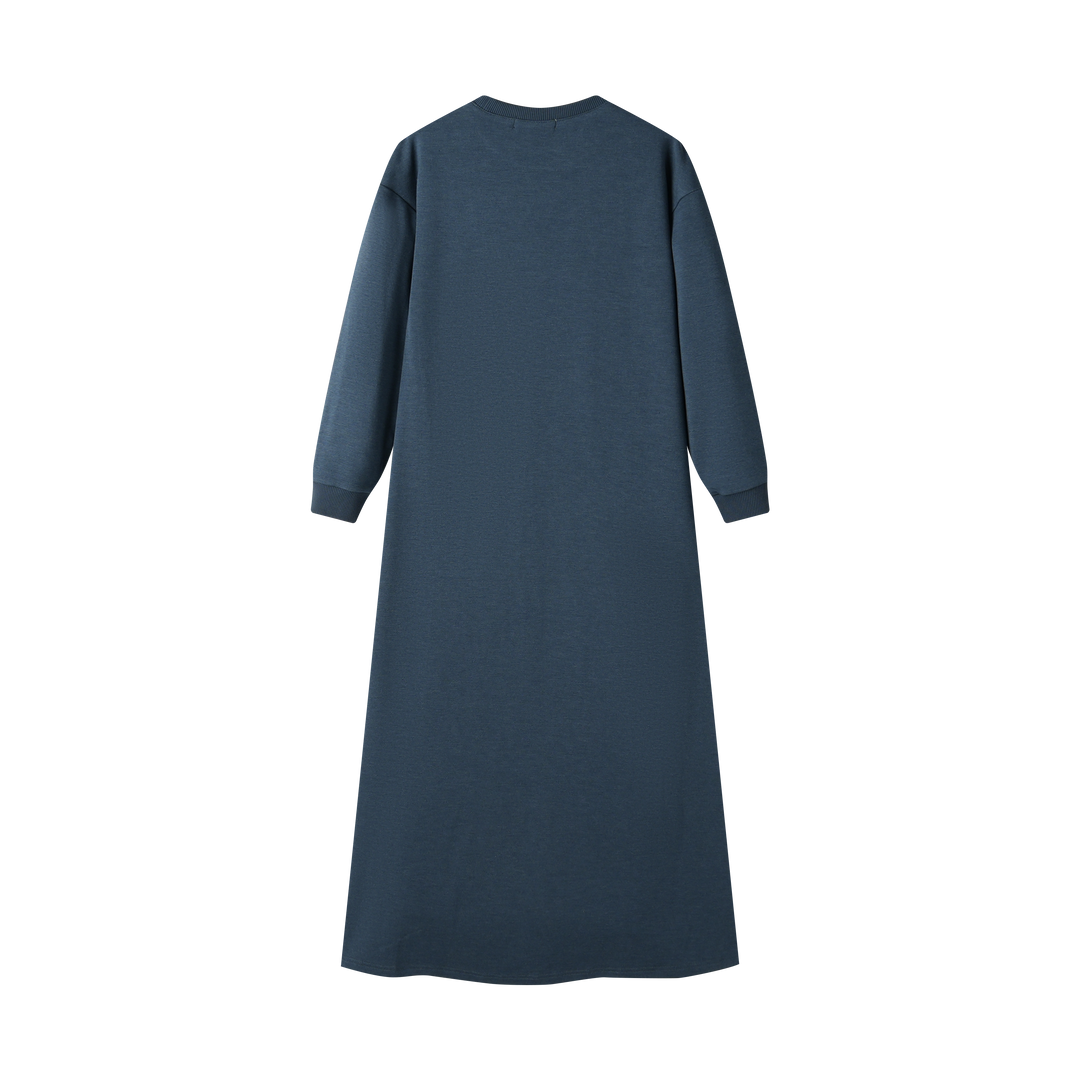 cozy slipper nightgown - indigo