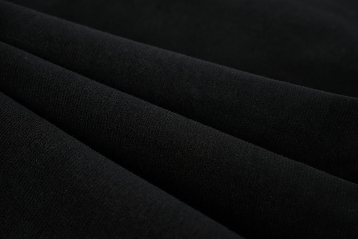 corduroy pant - black