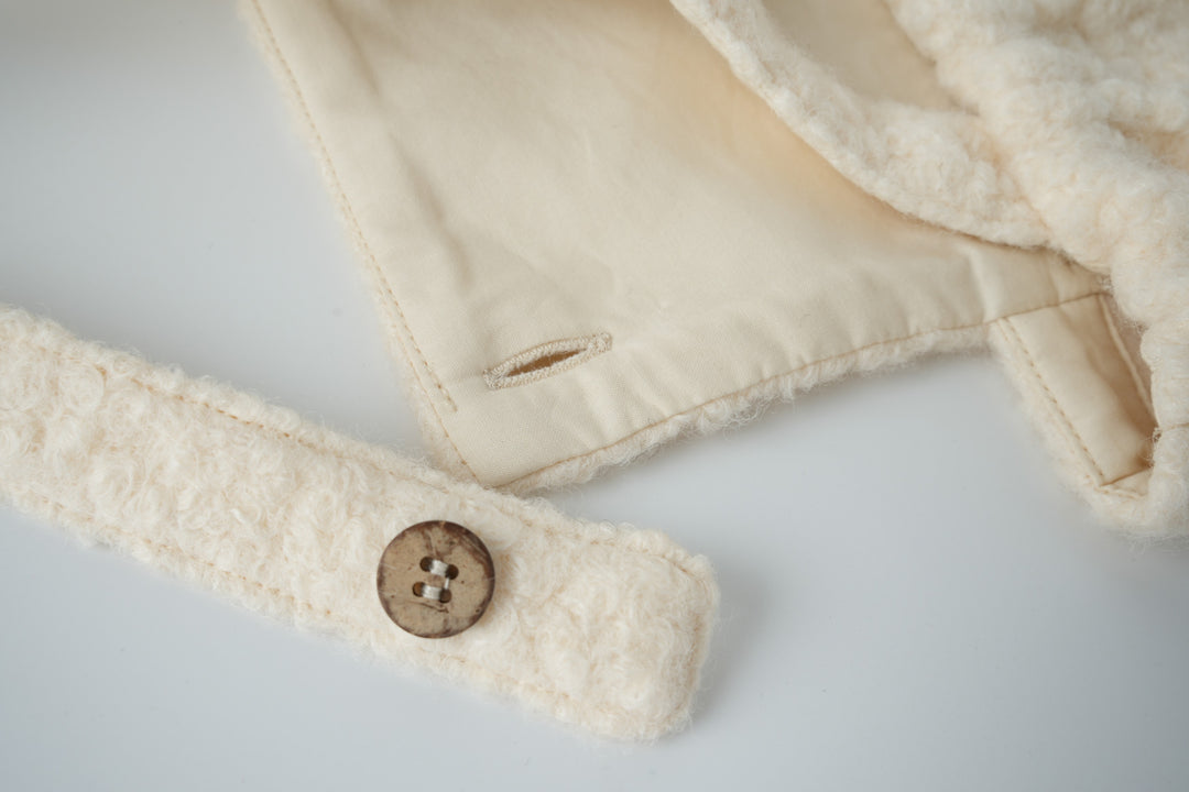 sherpa shortall - creme