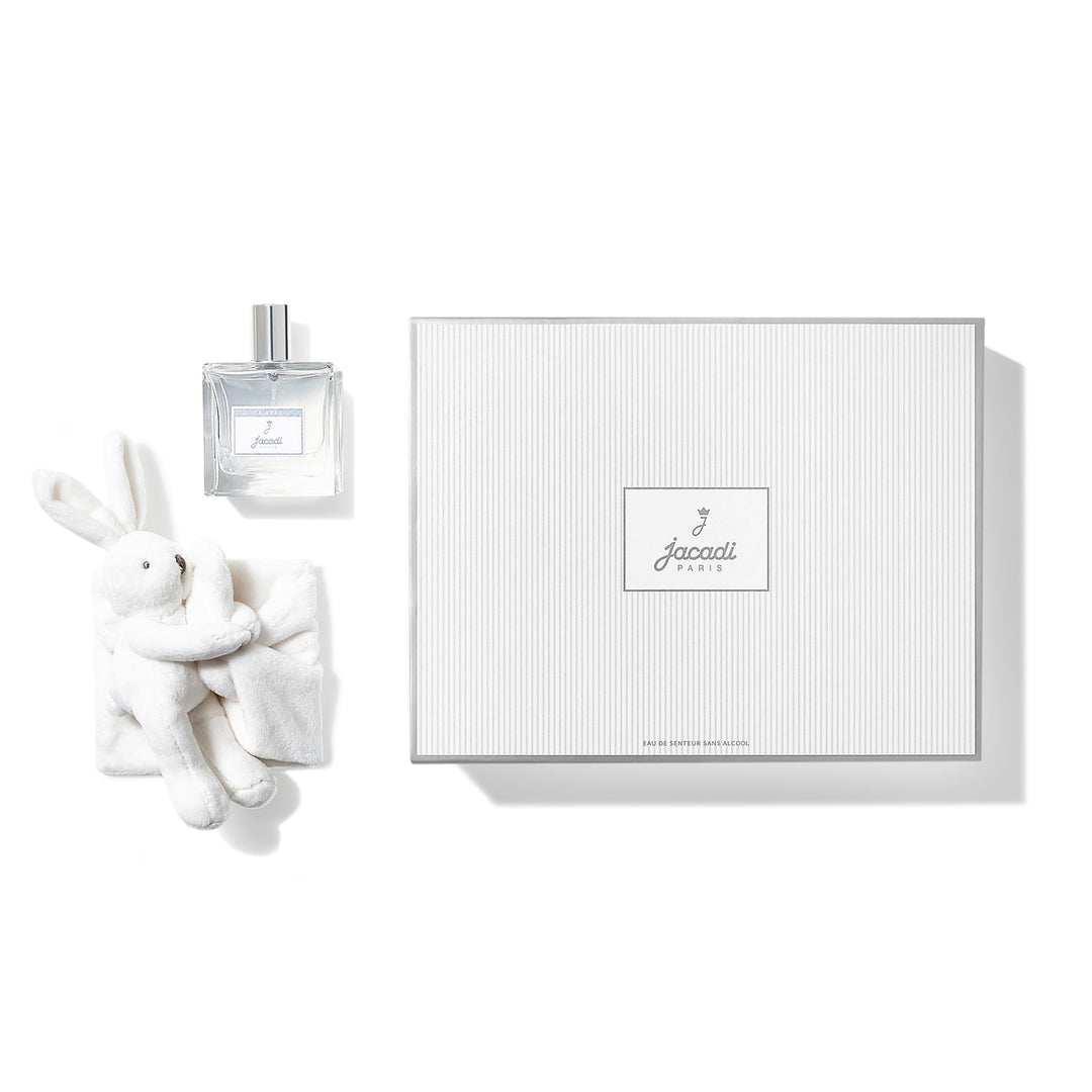 perfume gift set bunny 3.4 oz - gray