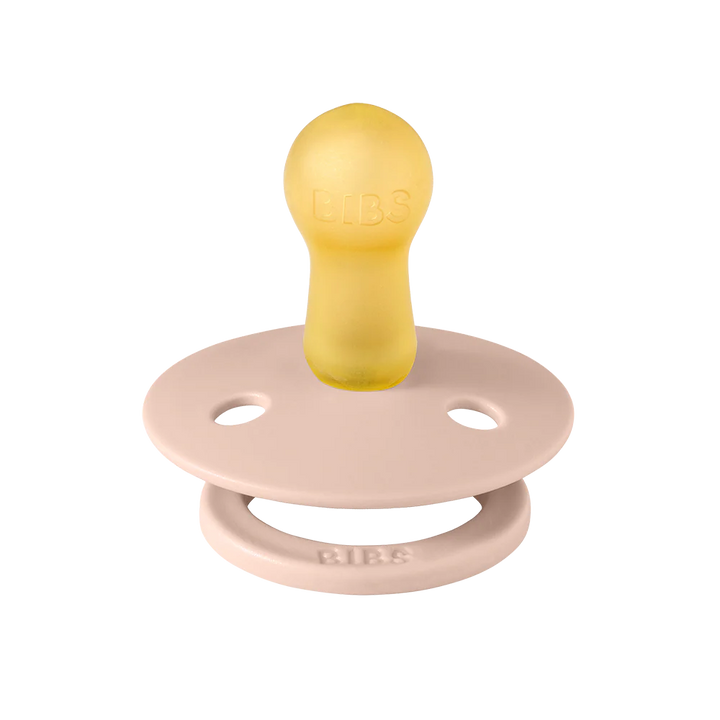 pacifier studio jasmine round rubber latex 2pk - blush mix