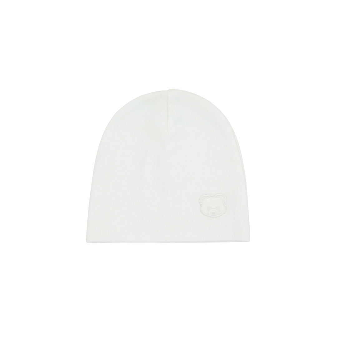footie bebe teddy with beanie - ivory-170