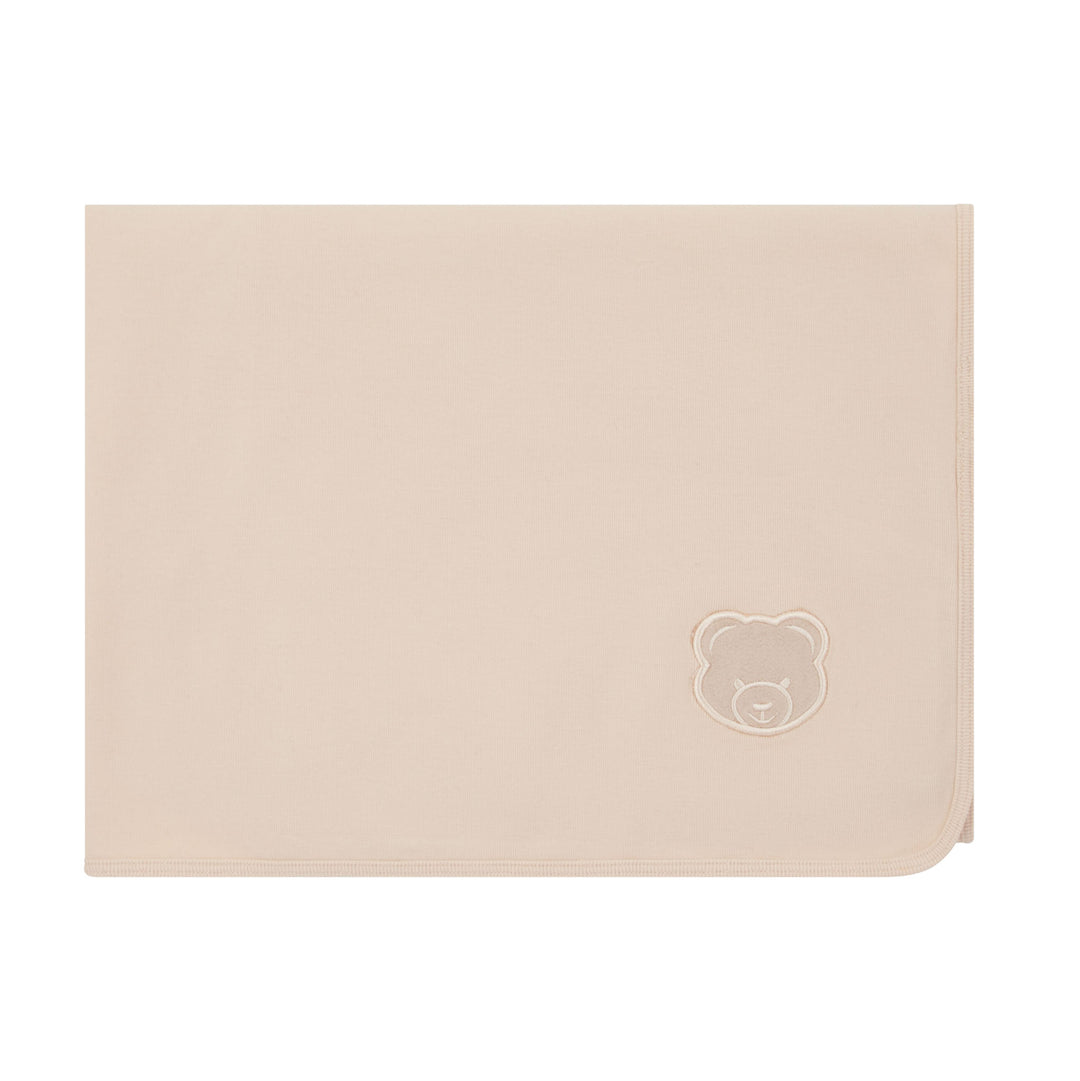 set footie bebe teddy with beanie and blanket - pink-145