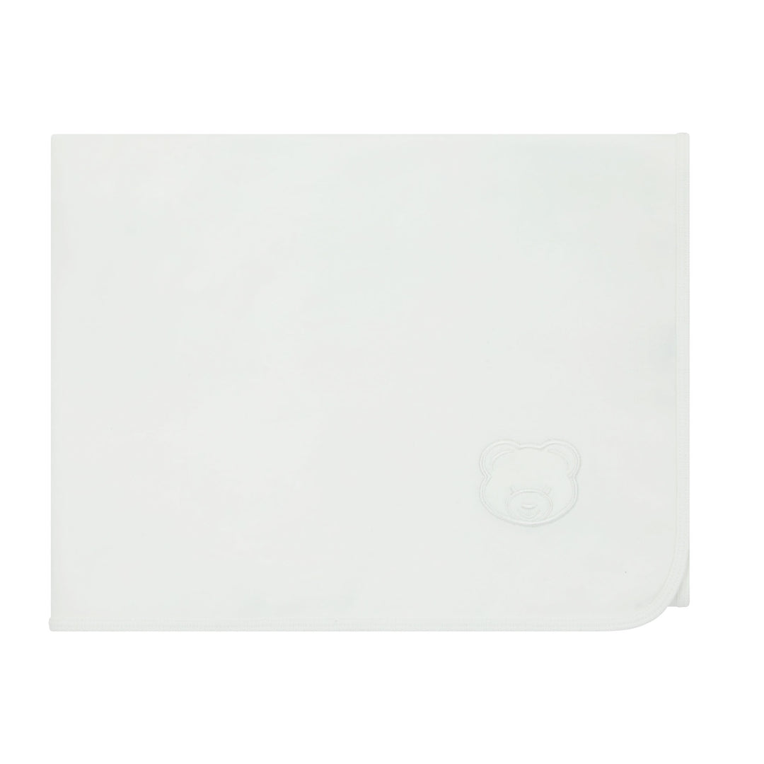 set footie bebe teddy with beanie and blanket - ivory-170