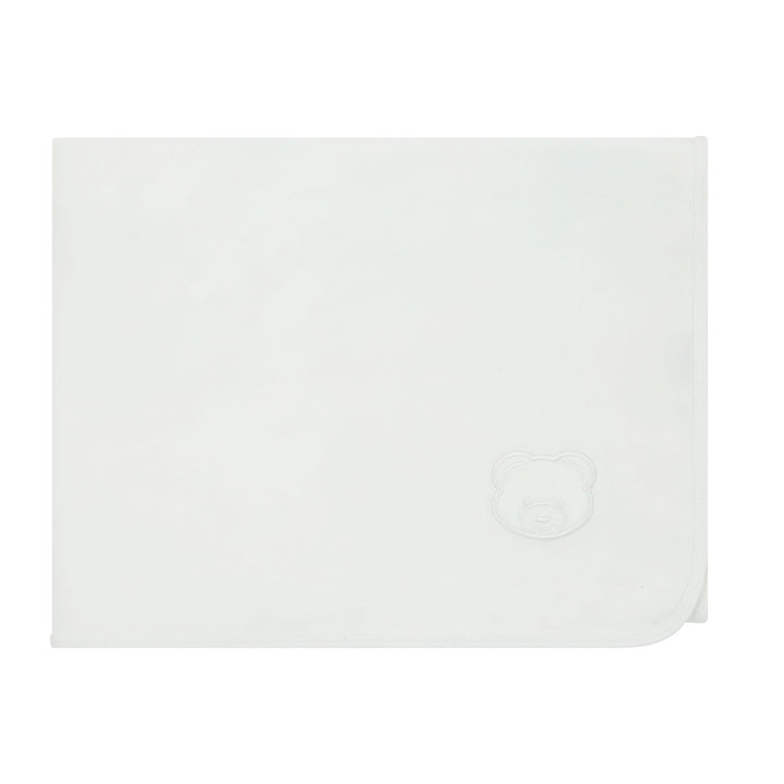 set footie bebe teddy with beanie and blanket - ivory-170