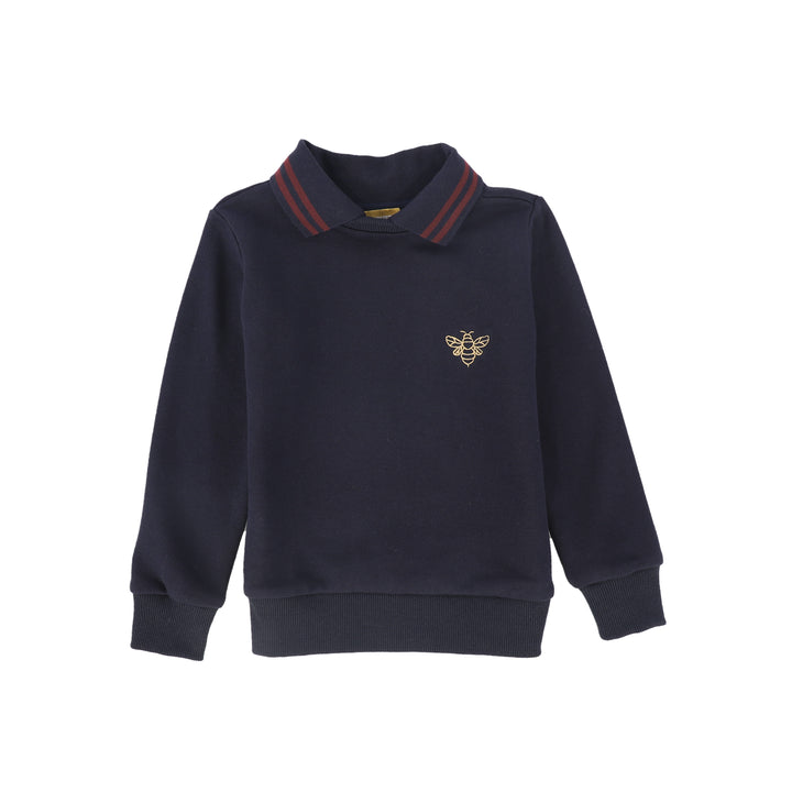 polo l/s bumble bee - navy