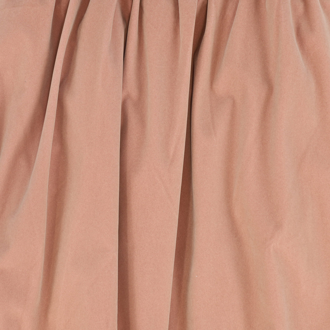 set outfit taffeta shirt velvet maxi skirt with studded collar - mauve