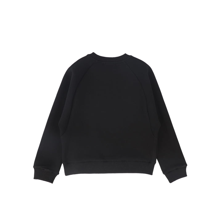 top l/s logo sweatshirt - black